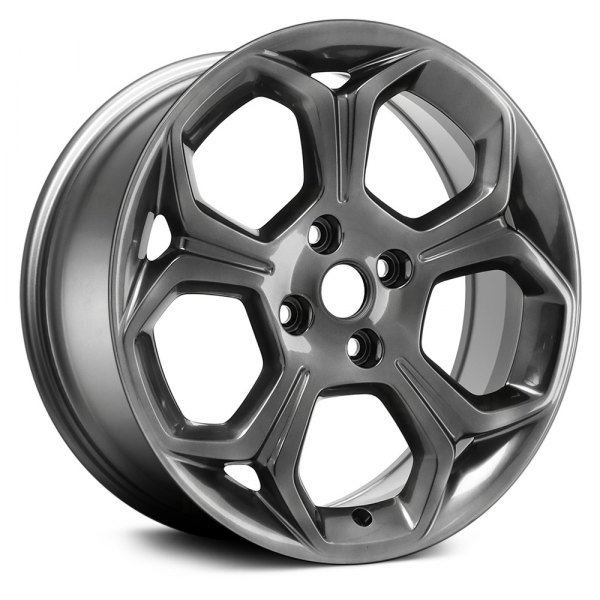 Replace® - 17 x 7 5 Split-Spoke Dark Grayish Hyper Silver Alloy Factory Wheel (Remanufactured)