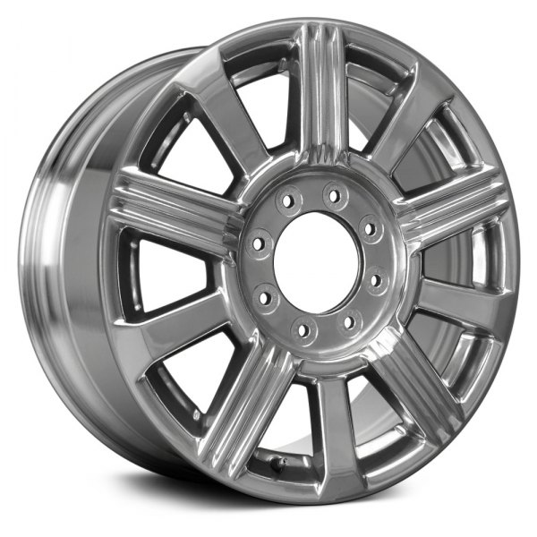 Replace® - 20 x 8 10 Alternating-Spoke All Polished Alloy Factory Wheel (Remanufactured)