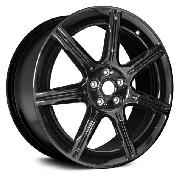 Replace® ALY10159U45 - 7-Spoke Black 19x8.5 Alloy Factory Wheel ...