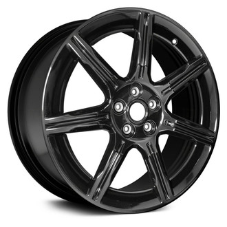 Replace® - 7 I-Spoke Black 19x8.5 Alloy Factory Wheel - Remanufactured
