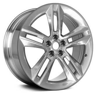 Replace® - Double 5-Spoke Full Polished 19x8.5 Alloy Factory Wheel - Remanufactured