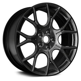 Replace® - 7 Y-Spoke Flat Black Metallic 19x9 Alloy Factory Wheel - Remanufactured