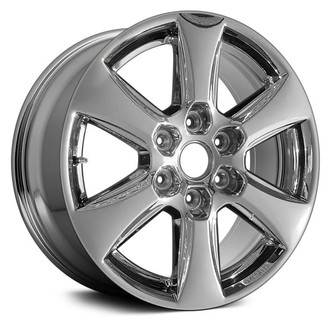 Replace® - 6 I-Spoke Bright PVD 18x7.5 Alloy Factory Wheel - Replica
