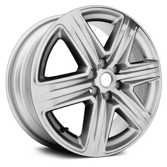 Replace® - 6 I-Spoke Medium Smokey Hyper Silver 20x8.5 Alloy Factory Wheel - Remanufactured