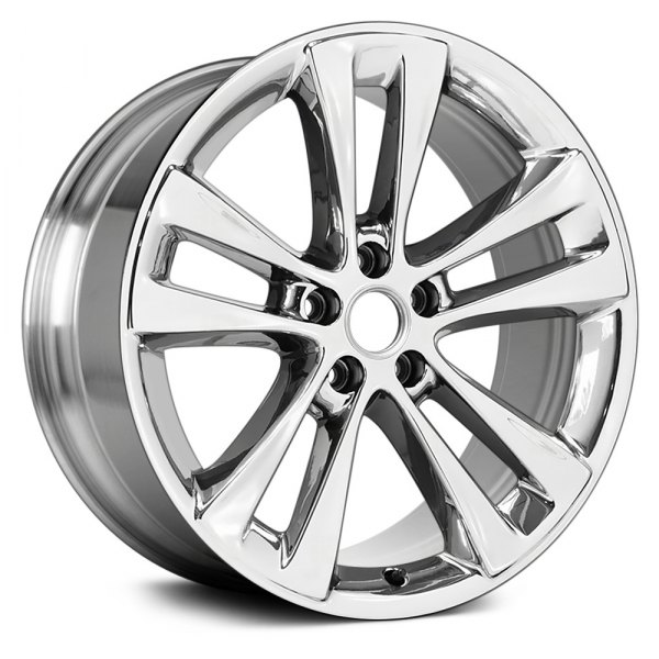 Replace® - 20 x 8.5 Double 5-Spoke All Polished Alloy Factory Wheel (Remanufactured)
