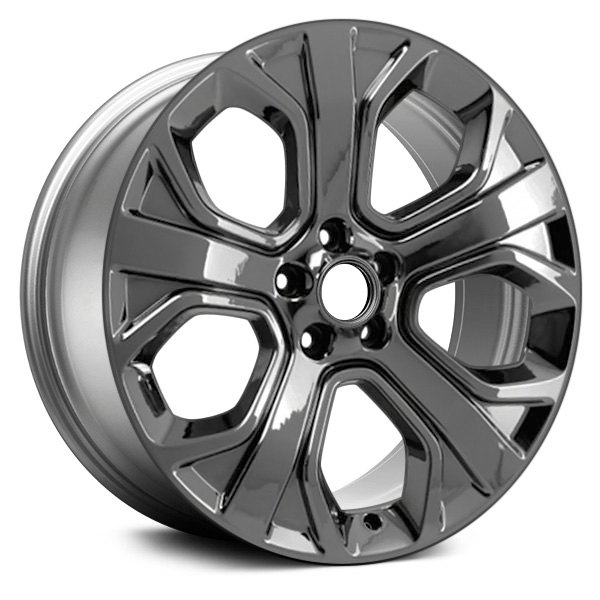 Replace® - 20 x 8.5 5-Slot Machined and Hyper Silver Alloy Factory Wheel (Remanufactured)