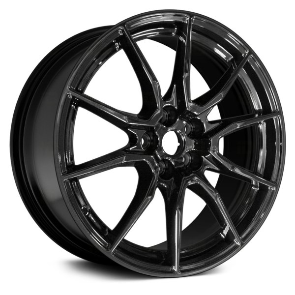 Replace® - 19 x 10.5 5 V-Spoke Black Alloy Factory Wheel (Remanufactured)