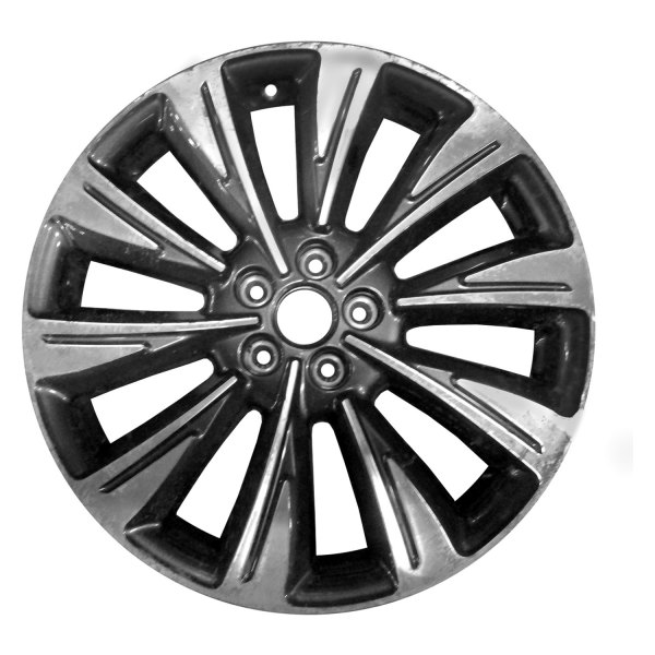 Replace® - 19 x 7.5 10 I-Spoke Dark Charcoal Metallic with Machined Face Alloy Factory Wheel (Remanufactured)