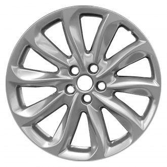 Replace® ALYFP043U78 - 10 I-Spoke Medium Hyper Silver 19x7.5 Alloy