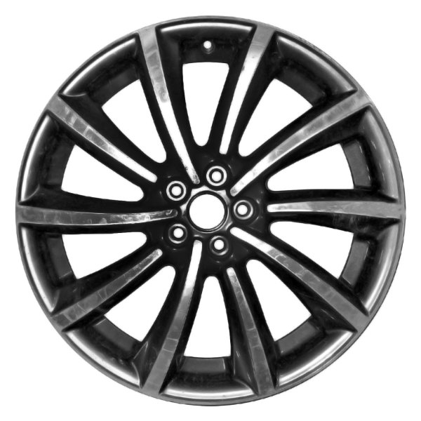 Replace® - 20 x 8 10 I-Spoke Dark Hyper Silver with Machined Face Alloy Factory Wheel (Remanufactured)