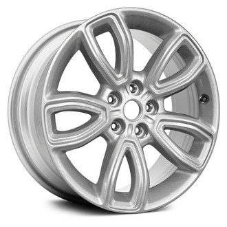Replace® - Double 5-Spoke Sparkle Silver 18x8 Alloy Factory Wheel - Remanufactured