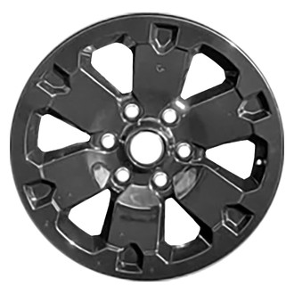 Replace® - 6 I-Spoke Gloss Black 18x8 Alloy Factory Wheel - Remanufactured