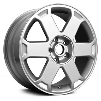 Replace® - 6 I-Spoke Bright Sparkle Silver 17x7.5 Alloy Factory Wheel - Remanufactured