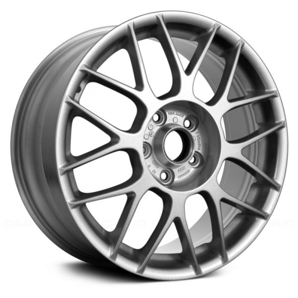 Replace® - 17 x 7,5 8 Double-Spoke Bright Sparkle Silver Alloy Factory Wheel (Remanufactured)