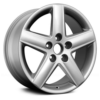 Replace® - 5-Spoke Silver 17x7.5 Alloy Factory Wheel - Remanufactured