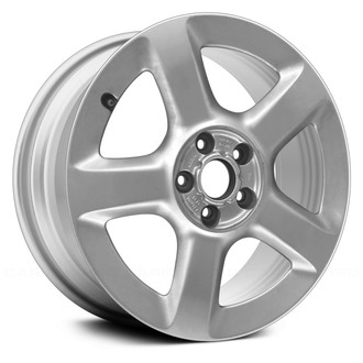 Replace® - 5-Spoke Sparkle Silver Acrylic 17x7.5 Alloy Factory Wheel - Remanufactured