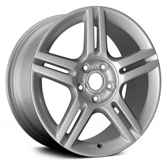 Replace® - Double 5-Spoke Silver 17x7.5 Alloy Factory Wheel - Remanufactured