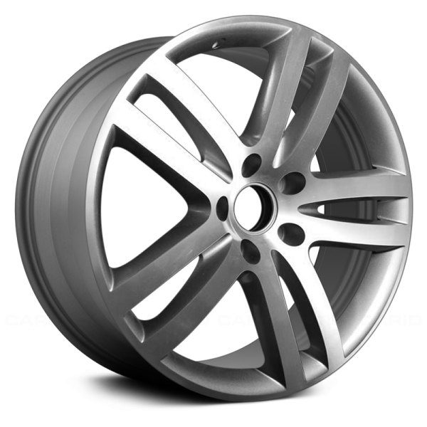 Replace® - 18 x 8.5 Double 5-Spoke Charcoal Gray Alloy Factory Wheel (Remanufactured)