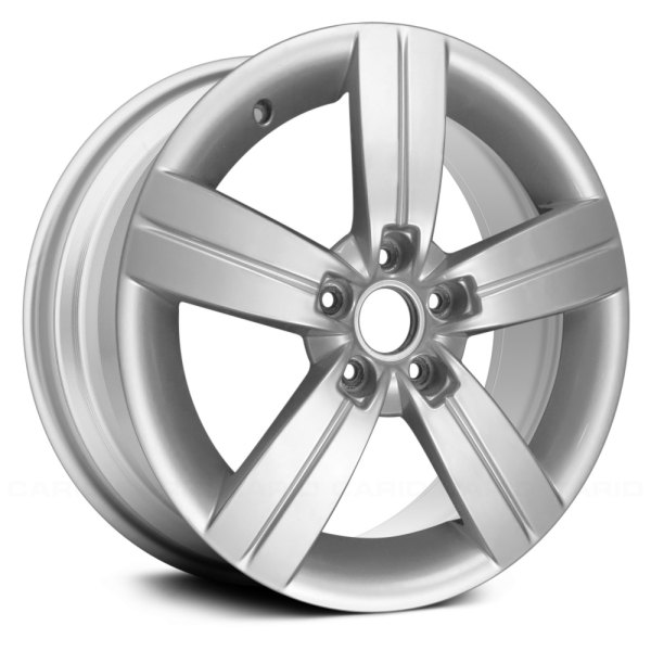 Replace® - 17 x 8 5-Spoke Silver Alloy Factory Wheel (Remanufactured)