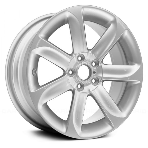 Replace® - 18 x 9 7 Turbine-Spoke Silver Alloy Factory Wheel (Remanufactured)