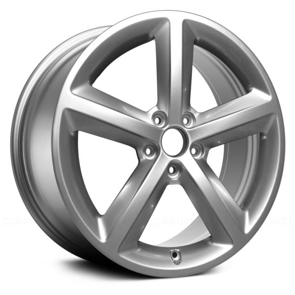 Replace® - 18 x 8.5 5-Spoke Hyper Silver Alloy Factory Wheel (Remanufactured)