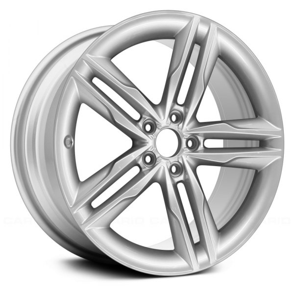 Replace® - 19 x 8.5 Double 5-Spoke Silver Alloy Factory Wheel (Remanufactured)