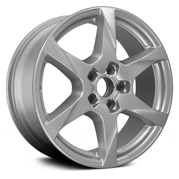 Replace® - 17 x 7.5 6 I-Spoke Silver Metallic Alloy Factory Wheel (Remanufactured)