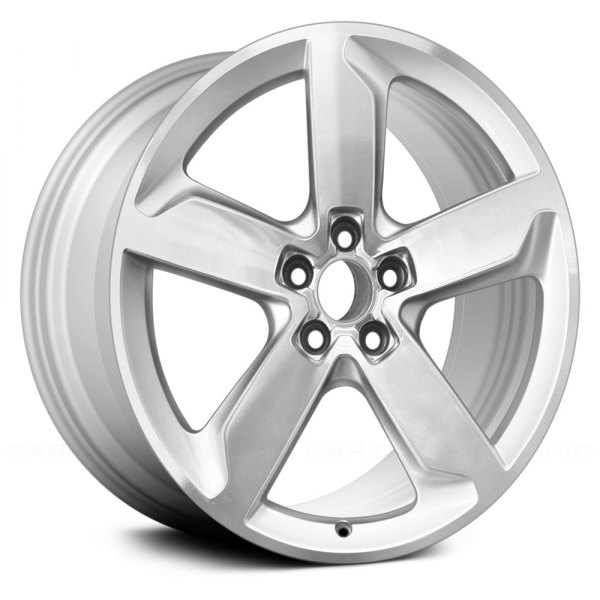 Replace® - 19 x 8 5 Turbine-Spoke Machined and Bright Silver Metallic Alloy Factory Wheel (Remanufactured)