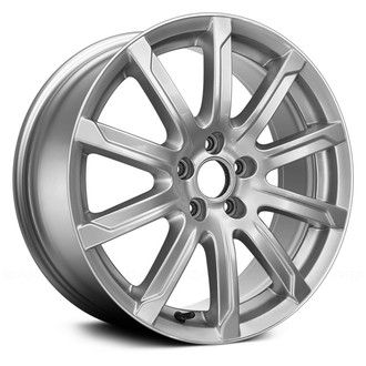 Replace® - 10 Turbine-Spoke Light Hyper Silver 17x7.5 Alloy Factory Wheel - Remanufactured