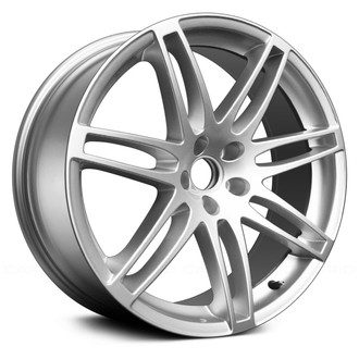Replace® - 7 Double-Spoke Bright Hyper Silver Face 19x8.5 Alloy Factory Wheel - Remanufactured
