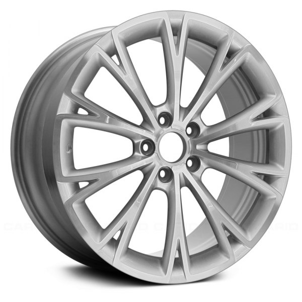 Replace® - 19 x 9 10 Double I-Spoke Machined and Silver Alloy Factory Wheel (Factory Take Off)
