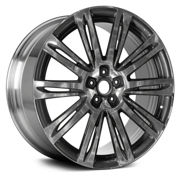 Replace® - 20 x 9 10 Double I-Spoke Polished and Silver Alloy Factory Wheel (Factory Take Off)