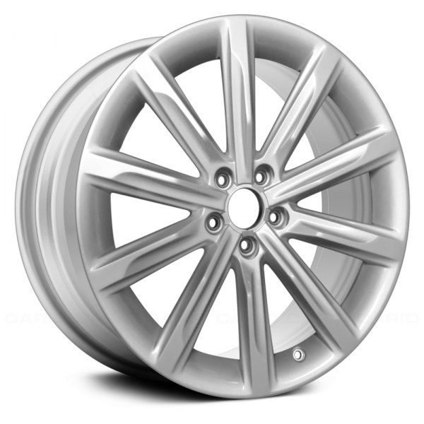 Replace® - 19 x 8.5 10 I-Spoke Silver Metallic Face Alloy Factory Wheel (Remanufactured)