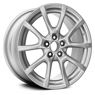 Replace® - 5 V-Spoke Silver 18x8 Alloy Factory Wheel - Remanufactured