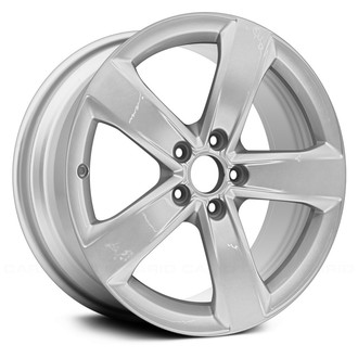 Replace® - 5-Spoke Bright Silver Metallic Face 18x8 Alloy Factory Wheel - Remanufactured