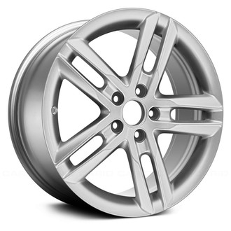 Replace® - Double 5-Spoke Bright Hyper Silver Face 18x8 Alloy Factory Wheel - Remanufactured