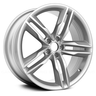 Replace® - Double 5-Spoke Bright Silver Metallic 20x9 Alloy Factory Wheel - Remanufactured