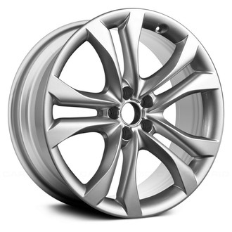 Replace® - Double 5-Spoke Bright Silver 20x8.5 Alloy Factory Wheel - Remanufactured