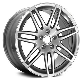 Replace® - 7 Double I-Spoke Silver Metallic Full Face 18x8 Alloy Factory Wheel - Remanufactured