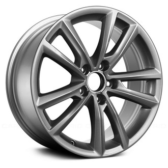 Replace® - 5 V-Spoke Bright Hyper Silver 17x7.5 Alloy Factory Wheel - Remanufactured