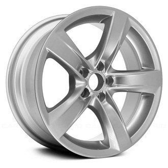 Replace® - 5-Spoke Sparkle Silver Metallic 18x8.5 Alloy Factory Wheel - Remanufactured