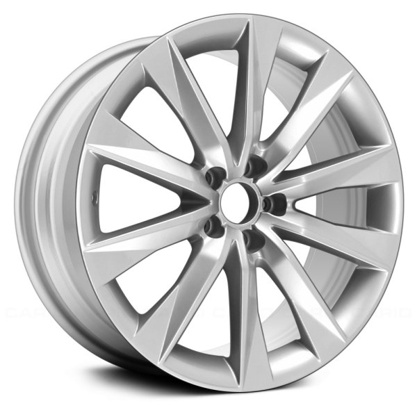 Replace® - 19 x 8.5 10-Spoke Bright Sparkle Silver Alloy Factory Wheel (Remanufactured)