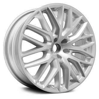 Replace® - 10 Y-Spoke Sparkle Silver Metallic 20x9 Alloy Factory Wheel - Remanufactured