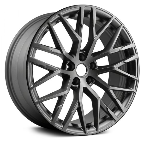 Replace® - 20 x 8.5 10 Y-Spoke Machined and Light Charcoal Alloy Factory Wheel (Remanufactured)