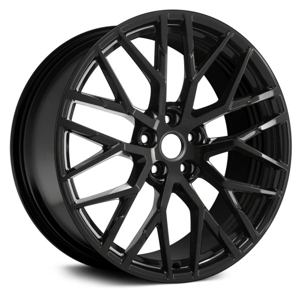 Replace® - 20 x 8.5 10 Y-Spoke Medium Black with Black Primer Alloy Factory Wheel (Remanufactured)