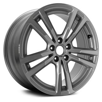 Replace® - Double 5-Spoke Machined and Bright Silver Metallic 18x8 Alloy Factory Wheel - Remanufactured