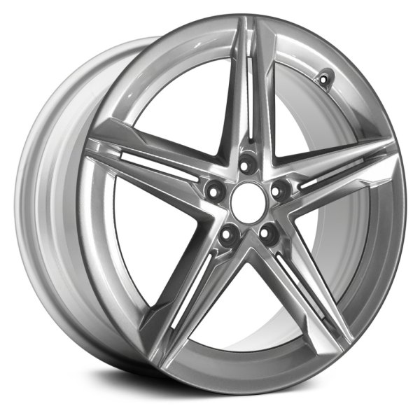 Replace® - 18 x 8.5 Double 5-Spoke Medium Sparkle Metallic Alloy Factory Wheel (Remanufactured)