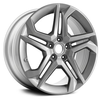 Replace® - Double 5-Spoke Bright Silver 18x8 Alloy Factory Wheel - Remanufactured