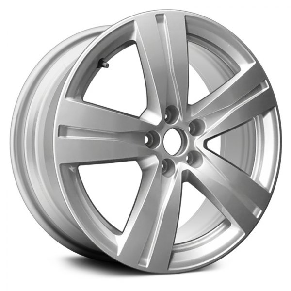 Replace® - 18 x 8 5-Spoke Light Metallic Silver Alloy Factory Wheel (Remanufactured)