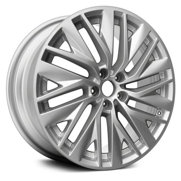 Replace® - 19 x 8.5 10 Double Spiral-Spoke Silver Alloy Factory Wheel (Remanufactured)